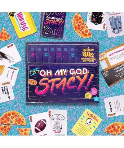 Oh My God Stacy! A Totally 80s High School Party Game for 3-12 Players Ages 14+ - Find Your Clique and Race to be The Coolest...