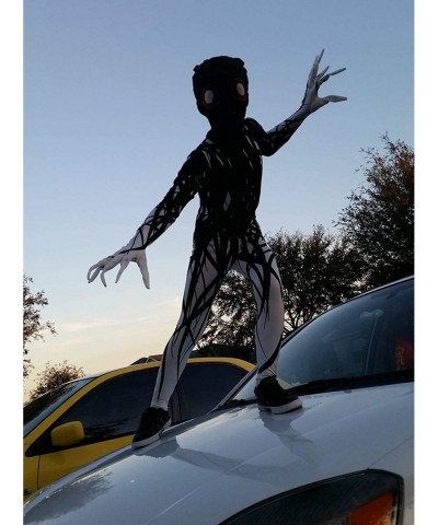 Boys Scary Halloween Costume For Kids Zalgo Slenderman Rake Bodysuit Skinsuit Boys Girls $50.38 Kids' Costumes