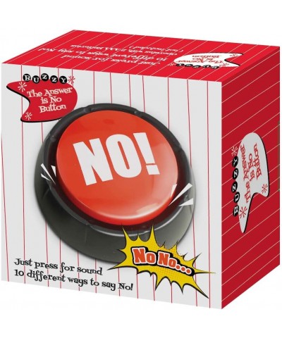 No Button - 10 Different Sounds to say NO $25.03 Gags & Practical Joke Toys