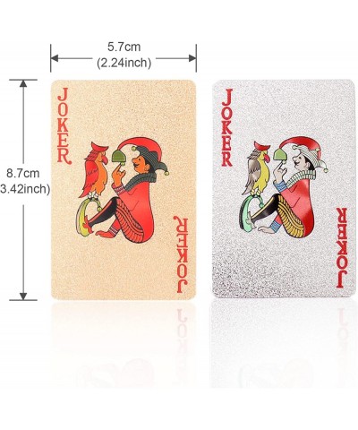 2X Deck of Cards PVC Plastic Waterproof Poker Cards 2 Decks of Playing Cards Standard Playing Card Decks $26.20 Card Games