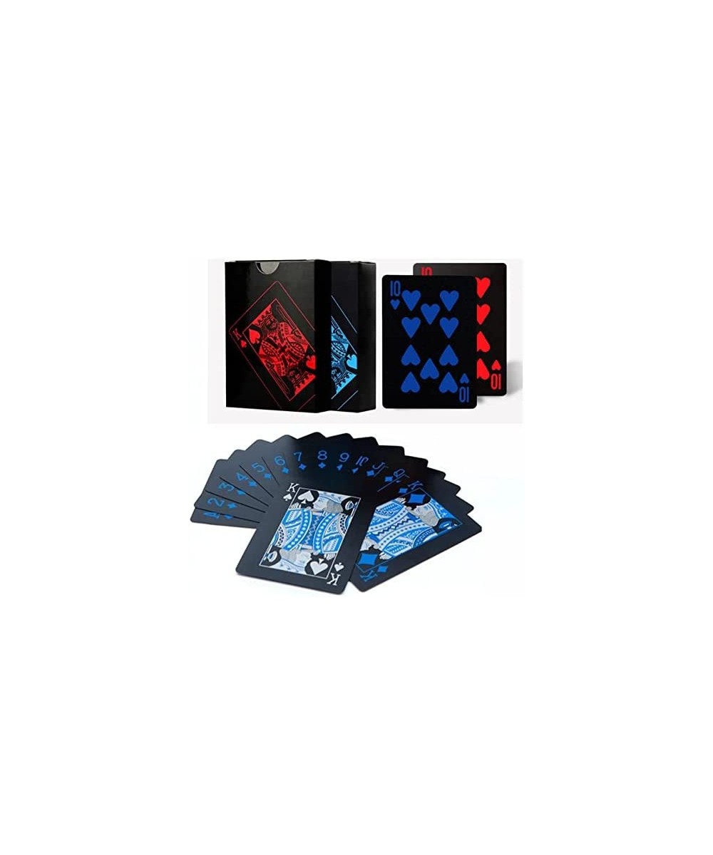 2 Deck of Waterproof Poker Cards and Playing Cards with Flexible Plastic PVC and Classic Trick Cards $17.56 Card Games