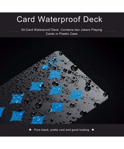 2 Deck of Waterproof Poker Cards and Playing Cards with Flexible Plastic PVC and Classic Trick Cards $17.56 Card Games