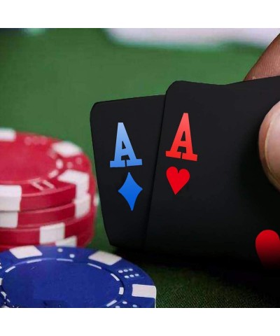 2 Deck of Waterproof Poker Cards and Playing Cards with Flexible Plastic PVC and Classic Trick Cards $17.56 Card Games