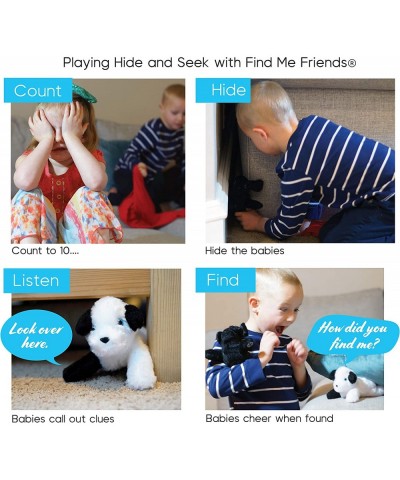 Playful Puppies Hide N’ Seek Baby Twins Set - Interactive Talk and Play Plush - Two 7 inch Puppies $30.31 Plush Interactive T...