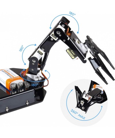 Robotic Arm Edge Kit Compatible with Arduino R3 - an Robot Arm to Learn STEM Education(101 Pieces). $92.30 Educational Scienc...