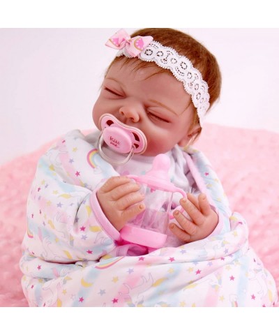 Reborn Baby Doll Accessories Magnet Pacifier Feeding Bottle for 22 inch Lifelike Baby Doll Pink $17.34 Doll Accessories