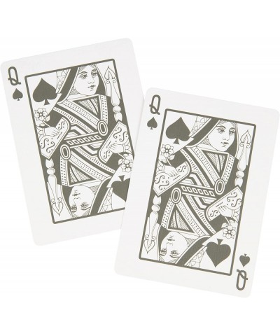 Cohort White Playing Card Deck - Ghost Edition - Classic 1930's Vintage Casino Design - for Games & Magic Tricks $21.50 Card ...