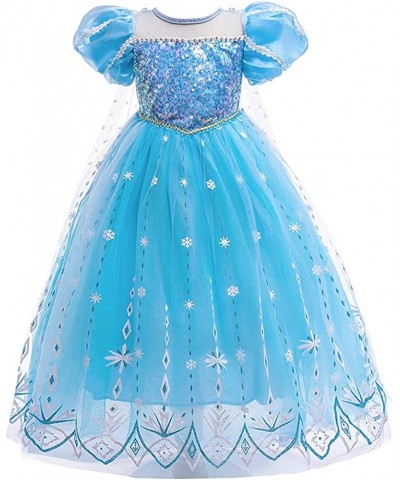 Girls Frozen Elsa Princess Dress Halloween Costume Christmas Birthday Evening Party Ball Gown w/Accessories $33.26 Kids' Cost...