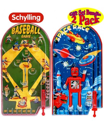 Classic 10" Pinball Games Space Race & Home Run! Baseball Gift Set Bundle - 2 Pack $46.08 Arcade & Table Games