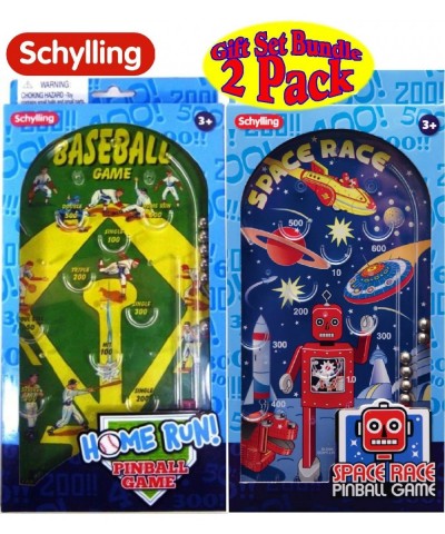 Classic 10" Pinball Games Space Race & Home Run! Baseball Gift Set Bundle - 2 Pack $46.08 Arcade & Table Games