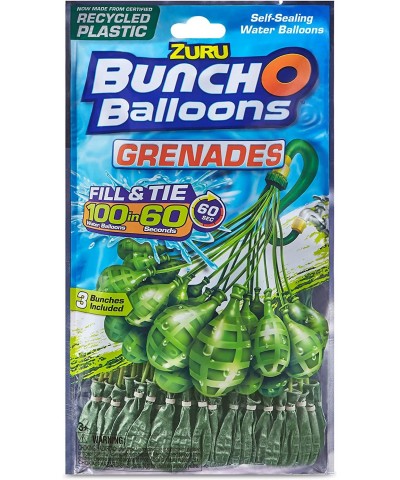 100 Grenade Rapid-Filling Self-Sealing Water Balloons by ZURU (Model: 56112Q) $14.80 Swimming Pool & Outdoor Water Toys