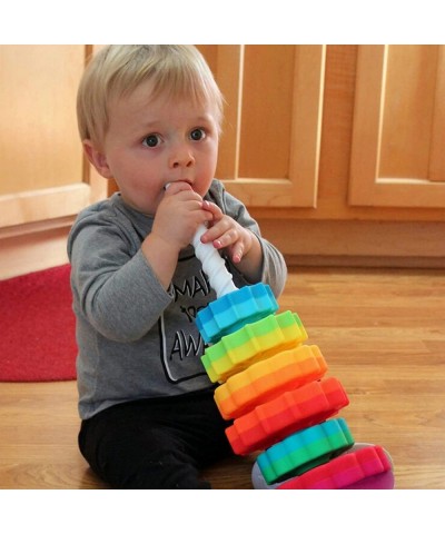 Baby Spinning Toy – Stacking Toy for Babies and Toddlers – Educational Toddler Learning Toys – Rainbow Spinning Wheel Toy for...