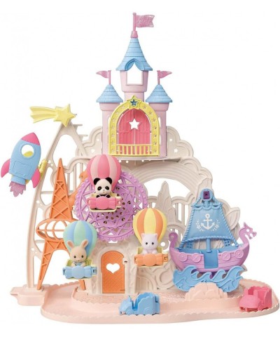 Baby Amusement Park Dollhouse Playset with 3 Figures Included $71.12 Doll Playsets