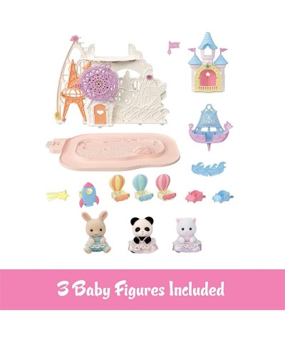 Baby Amusement Park Dollhouse Playset with 3 Figures Included $71.12 Doll Playsets