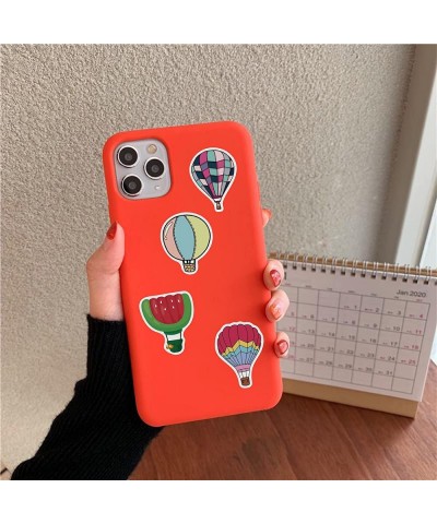 Hot Air Balloon Stickers for Water Bottles 50 Pcs/Pack Waterproof Colorful Vinyl Aesthetic Stickers Decals for Laptop Skatebo...