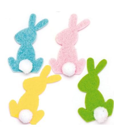 AW360 Bunny Felt Stickers - Pack of 60 Embellishments for Easter Arts and Crafts Activities $17.04 Kids' Stickers