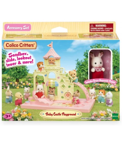 Baby Castle Playground Toy Bunny Gift for Easter Basket $28.46 Play Figure Playsets