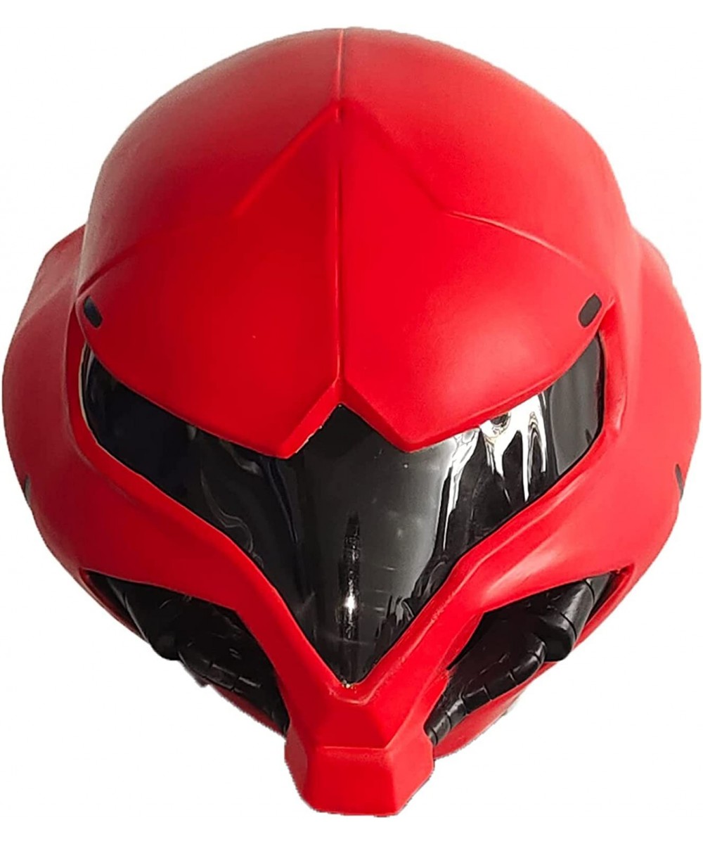 Metroid Dread Latex Mask party dance costume props Cosplay game kid Red $51.99 Kids' Dress-Up Accessories