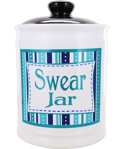 Swear Jar Ceramic Cussing Jar Swearing Coin Bank Cuss Piggy Bank for Swear Words $47.44 Kids' Money Banks