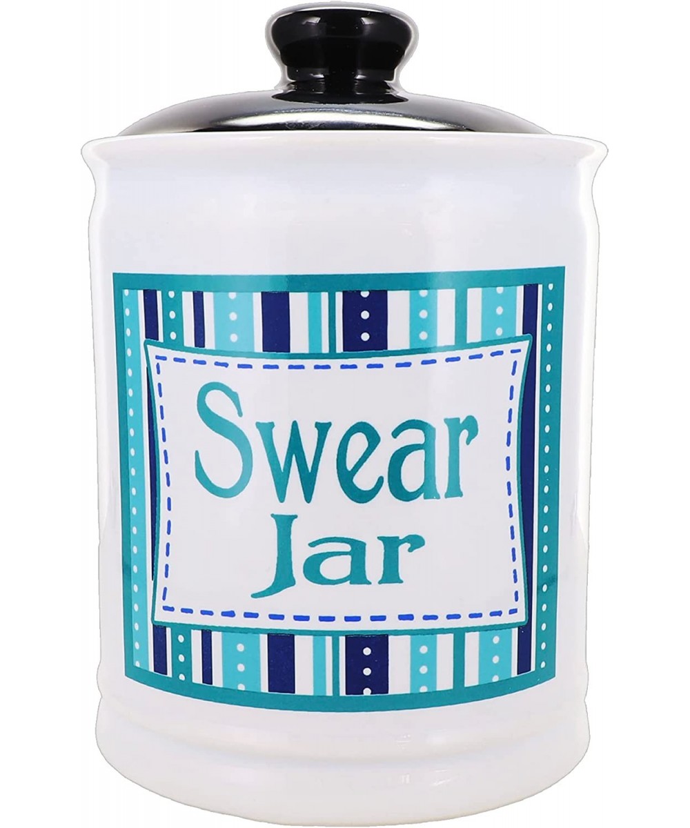 Swear Jar Ceramic Cussing Jar Swearing Coin Bank Cuss Piggy Bank for Swear Words $47.44 Kids' Money Banks