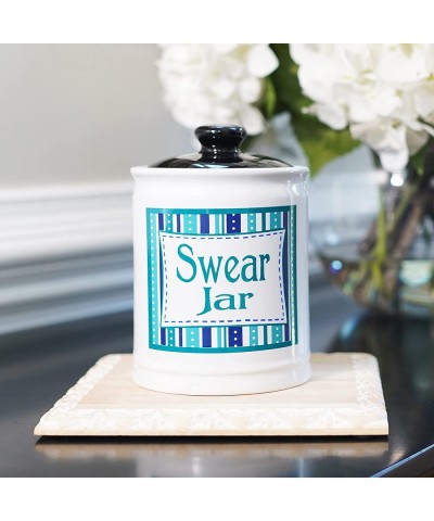 Swear Jar Ceramic Cussing Jar Swearing Coin Bank Cuss Piggy Bank for Swear Words $47.44 Kids' Money Banks