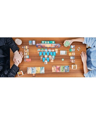 7 Wonders Duel Board Game (BASE GAME) | Board Game for 2 Players | Strategy Board Game | Civilization Board Game | Fun Board ...