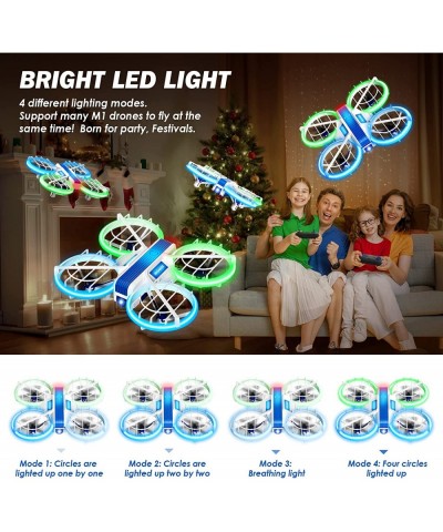 Cool Toys Gifts for Boys Girls Teenagers Mini Drone for Kids with LED Lights Indoor Small Quadcopter with 3D Flips Headless M...