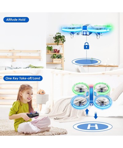 Cool Toys Gifts for Boys Girls Teenagers Mini Drone for Kids with LED Lights Indoor Small Quadcopter with 3D Flips Headless M...