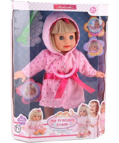 Brush Teeth Doll 12" Interactive Pajamas Girl Fashion Princess Singing Talking Cuddly Baby with Shaking Head $49.40 Dolls