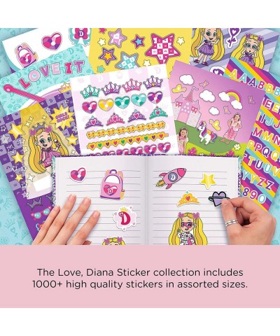 Love Diana 1000+ Cute Stickers for Kids (56200) Fun Craft Stickers for Scrapbooks Planners Gifts and Rewards 40-Page Sticker ...