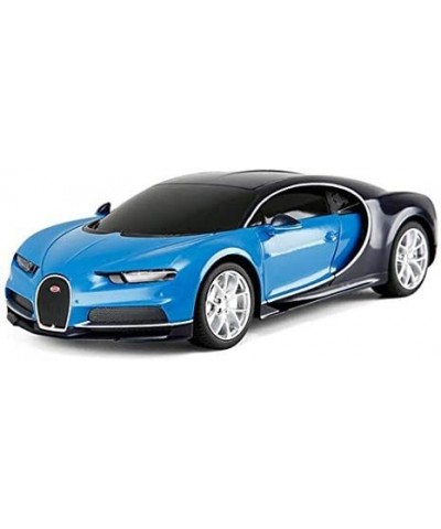 Bugatti Chiron Blue/Black Radio Remote Control Sport Racing Car RC 1/24 Scale $39.52 Remote & App Controlled Vehicles