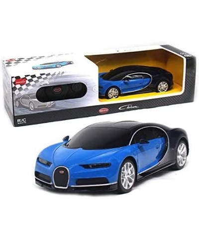 Bugatti Chiron Blue/Black Radio Remote Control Sport Racing Car RC 1/24 Scale $39.52 Remote & App Controlled Vehicles