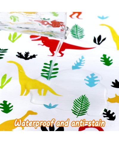 Dino Party Supplies Tablecloth Table Covers 2 Pack for Kids Dinosaur Theme Birthday Baby Shower 7.2 x 4.4 Ft $18.70 Kids' Par...