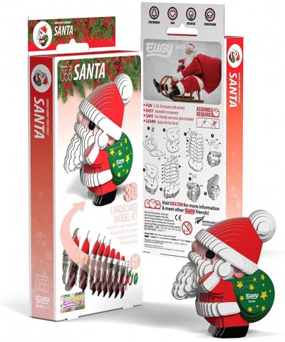 055 Santa Eco-Friendly 3D Paper Puzzle [New Seal] $24.29 3-D Puzzles