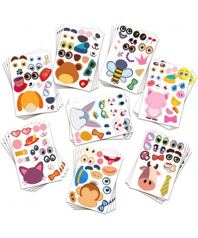 36 PCS Make Your Own Stickers for Kids - Make-a-face Sticker - Make an Animal Face Stickers Make Your Own Stickers Decals for...