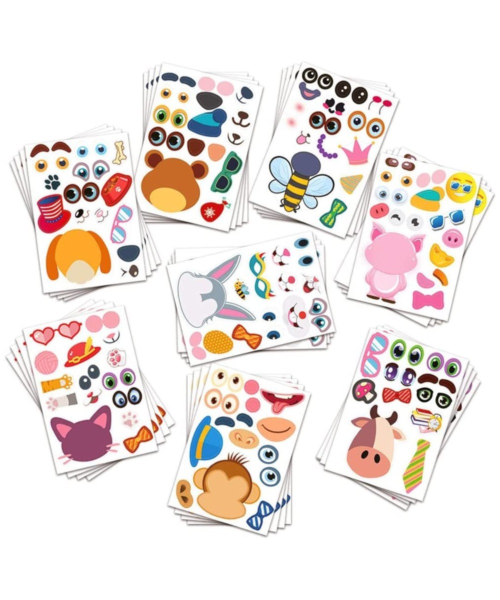 36 PCS Make Your Own Stickers for Kids - Make-a-face Sticker - Make an Animal Face Stickers Make Your Own Stickers Decals for...