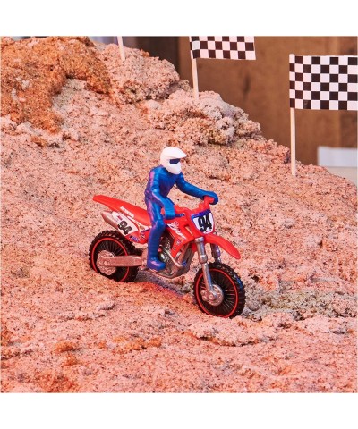 Supercross Authentic 5-Pack of 1:24 Scale Die-Cast Motorcycles with Rider Figure Toy Moto Bike for Kids and Collectors Ages 3...