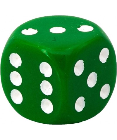 DND Dice Set-D&D Dice-16mm Opaque Green and White Plastic Polyhedral Dice Set-Dungeons and Dragons Dice Includes 12 Dice – D6...