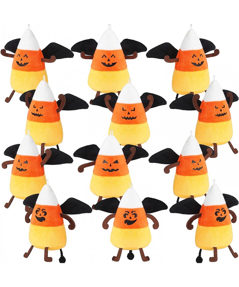 12 Pcs Devil Candy Corn Plush Toys 6 Inch Multiple Expressions Cute and Funny Stuffed Plush Toys Supplies for Halloween Theme...