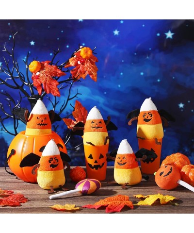 12 Pcs Devil Candy Corn Plush Toys 6 Inch Multiple Expressions Cute and Funny Stuffed Plush Toys Supplies for Halloween Theme...