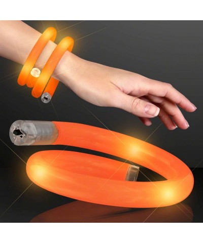 Assorted Fun Colors LED Flashing Tube Light Up Bracelets (Set of 6) $45.48 Kids' Dress-Up Accessories