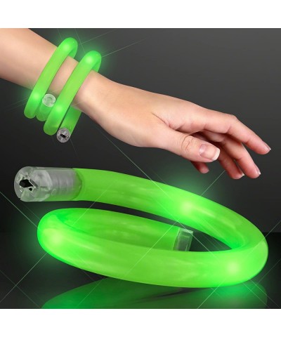 Assorted Fun Colors LED Flashing Tube Light Up Bracelets (Set of 6) $45.48 Kids' Dress-Up Accessories