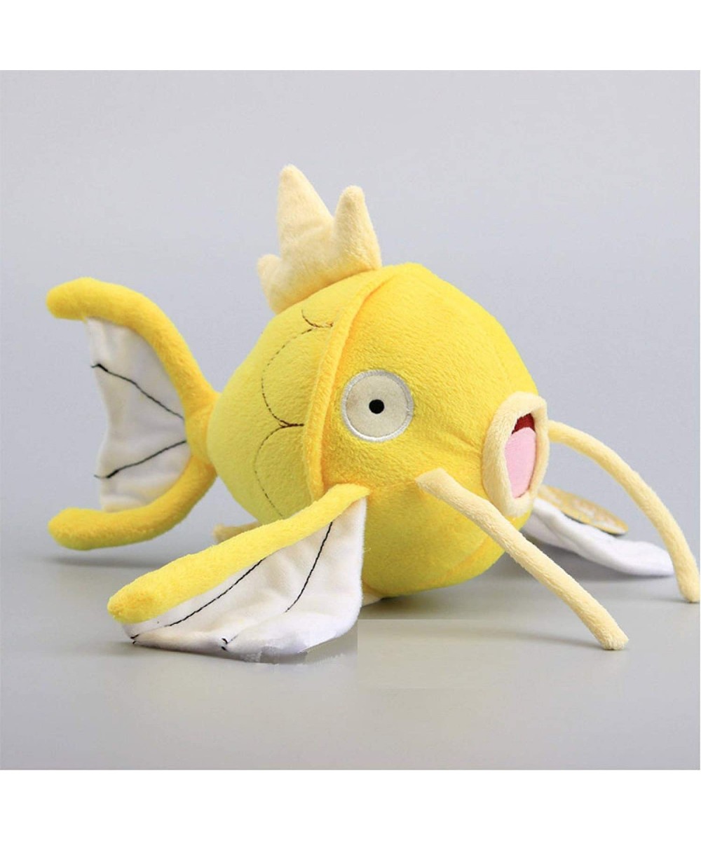 Plush Toy Carp Cartoon Anime Magikarp Plush Toy Cute Pocket Boy Girl Interactive Children’S Gift 18CM Yellow $38.54 Plush Fig...