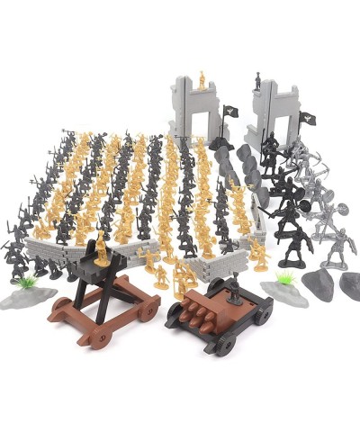 Toy Soldiers Medieval Knight Action Figure Castle Playset Classic Army Men Military Toys Ancient Soldiers Warriors 250PCS wit...