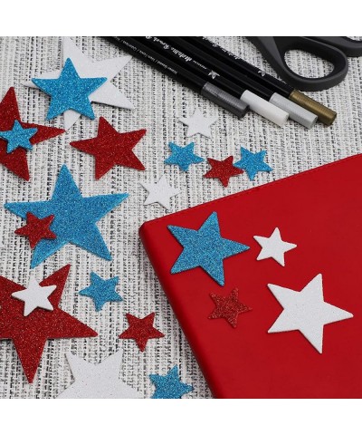 Foam Star Glitter Stickers for 4th of July Arts and Crafts Supplies (3 Colors 100 Pack) $17.84 Kids' Stickers