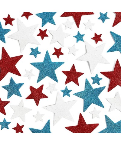 Foam Star Glitter Stickers for 4th of July Arts and Crafts Supplies (3 Colors 100 Pack) $17.84 Kids' Stickers