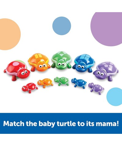 Number Turtles Set - 15 Pieces Ages 18+ months Fine Motor Toys for Toddlers Counting Toys for Toddlers Color & Sorting Toy Tu...