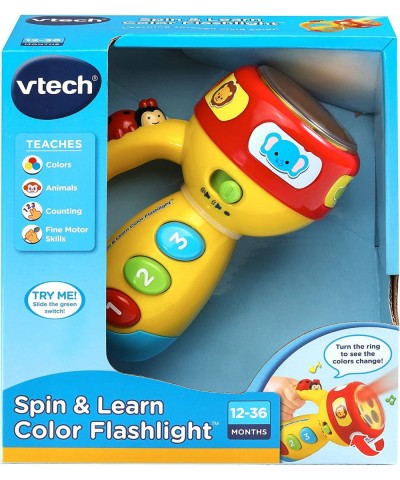 Spin and Learn Color Flashlight Yellow $16.40 Early Development & Activity Toys