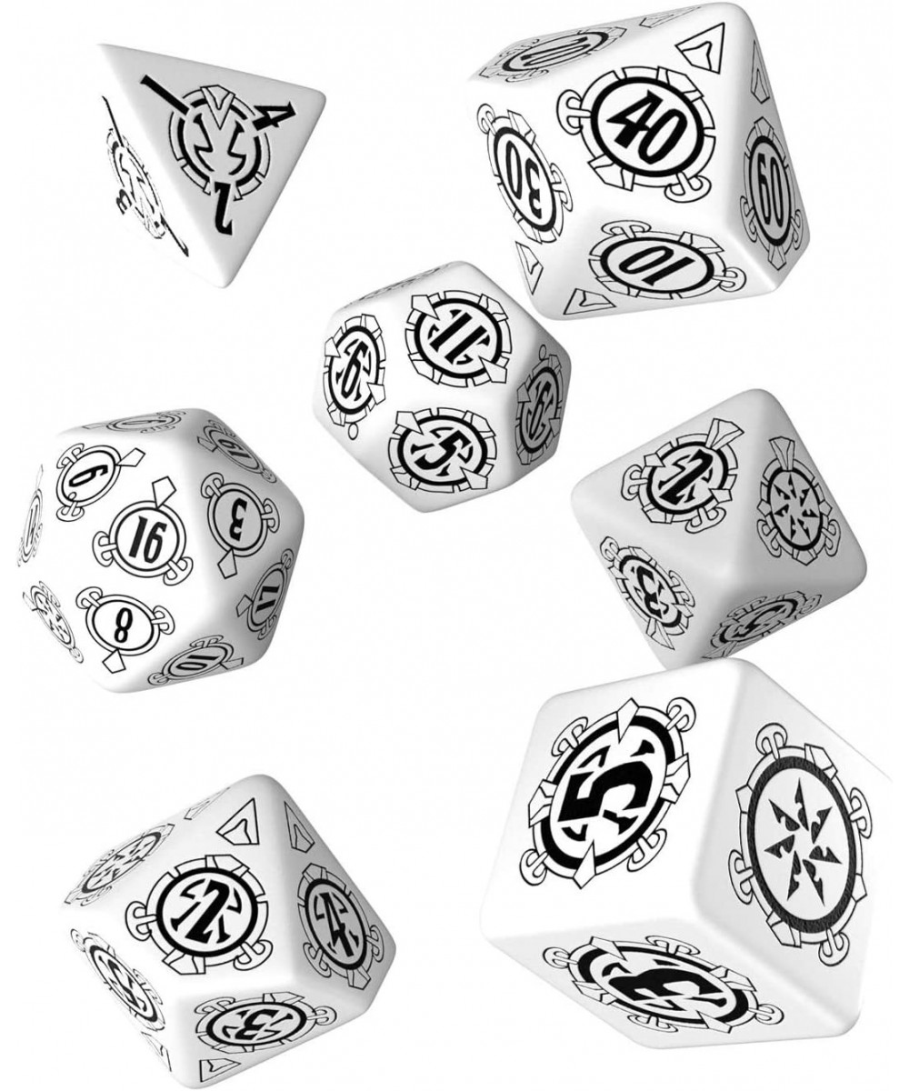 Q WORKSHOP Pathfinder Shattered Star Rpg Ornamented Dice Set 7 Polyhedral Pieces $20.11 Game Accessories