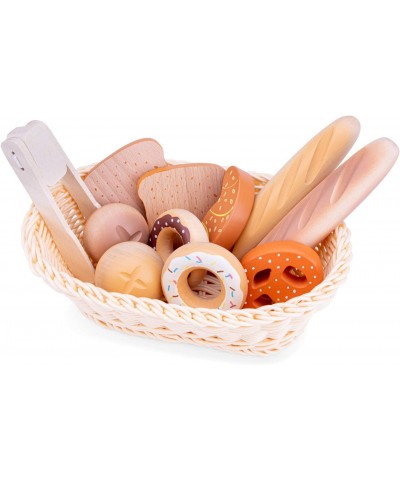 Traditional Bread Basket - Pretend Play Toy for Kids Cooking Simulation Educational Toys and Color Perception Toy for Prescho...